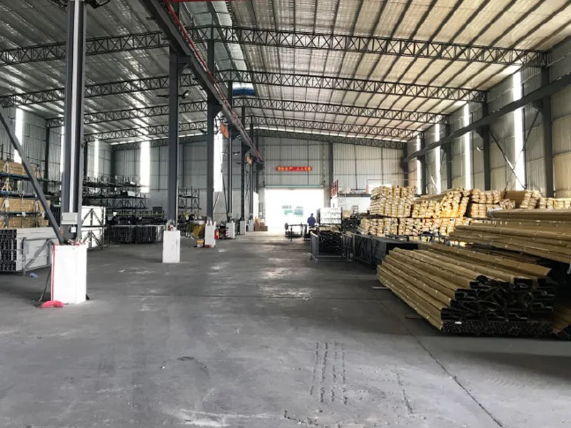 Alum Extrusion Storage Area