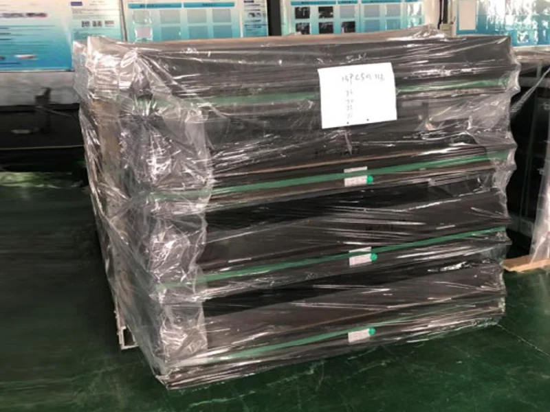Panel / site materials packing area