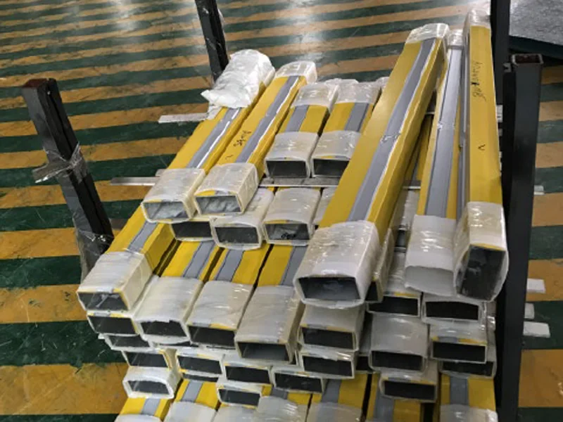 Panel / site materials packing area