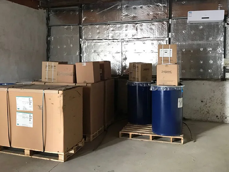 Silicone Storage Room with Air Conditioner